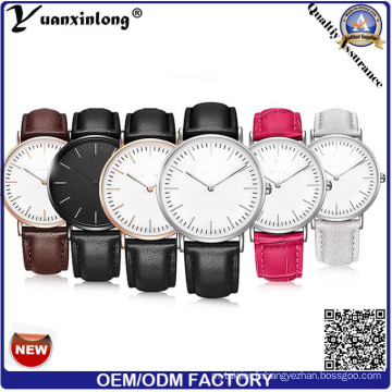 Yxl-005 2016 Vente Chaude Daniel Nylon Dw Montre pour Montre à Quartz En Acier Inoxydable